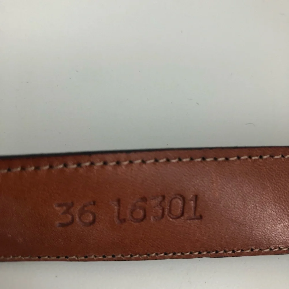Classic Men's Black Leather Belt with Brass Buckle